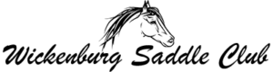 Black Wickenburg Saddle Club Logo